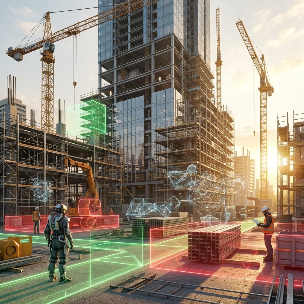 AI-Powered Construction Site